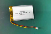 IEC62133 Baterai Lithium Polymer Isi Ulang GPS 523450 3.7V 1000mAh