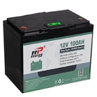 12V 100Ah Lifepo4 Lithium Iron Battery Pack Waktu Siklus Dalam Untuk Sistem Energi Surya
