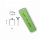 Baterai Isi Ulang Prismatic 1400mAh 7 / 5F6 1.2 V Nimh Untuk Pemutar CD Walkman Panasonic
