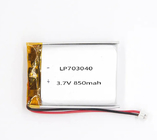 TW703040 Baterai Lithium Polymer 3.7v 850mah dapat diisi ulang Baterai KC CB Lipo MSDS UN38.3