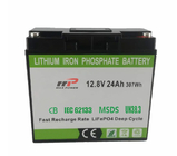 siklus dalam 12v 24ah lifepo4 baterai 12.8V baterai lithium 24Ah Lead Acid Replacement Lithium