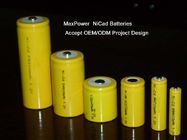 Paket Baterai NiCd Disesuaikan Sub C 2000 OEM Untuk Power Tools CE