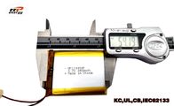 Baterai Polimer Lithium Ultra Tipis 114454P 3450mah 3.7V Kepadatan Energi Tinggi