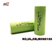Baterai NIMH Isi Ulang yang tahan lama 4 / 5A1800mAh 1.2V Dengan Sertifikasi UL CE KC