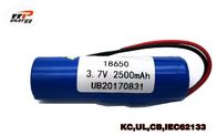 Produk Digital Baterai Lithium Ion Isi Ulang 3.7V 2500mAh INR18650