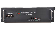 Daya UPS 3U 2560wh 48V 50Ah ESS Baterai Lithium Lifepo4