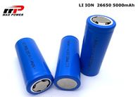3.7V 5000mAh 26650 Cylindrical 2C Li Ion Batteries KC CB
