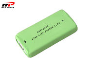 Baterai NIMH Prismatik Datar 0.72wh 1.2V 4 / 5F 600mAh