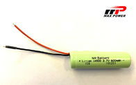 UN38.3 14500 3.7V 600mAh Lithium Ion Battery Pack Untuk Perangkat Medis