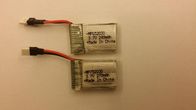 20C Debit 240mAh 3.7V baterai isi ulang li-ion untuk mainan elektronik