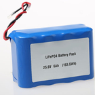 Baterai lithium 25.6V 6Ah LiFePO4 32700 8S1P kustom