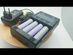 Lithium Ion LCD Battery Charger Touch Screen ABS Plastic