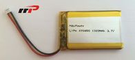 3.7V 493450 1020mAh Kemasan Baterai Samll LiPolymer IEC62133 Untuk GPS