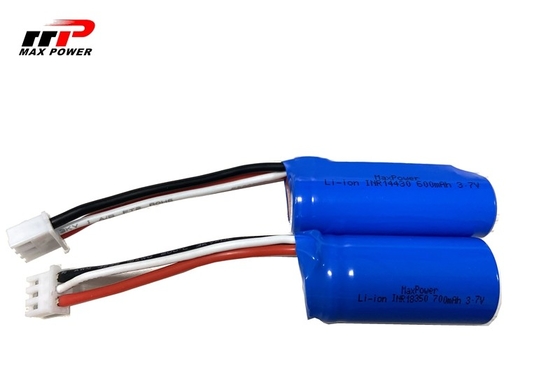 18350 3.7v 700mAh 10C Baterai lithium ion isi ulang dengan UL KC CB PSE