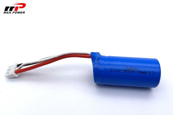 18350 3.7v 700mAh 10C Baterai lithium ion isi ulang dengan UL KC CB PSE