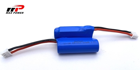 14430 3.7v 600mAh 10C Pengisian daya tinggi Baterai lithium ion isi ulang Dengan UL KC CB PSE