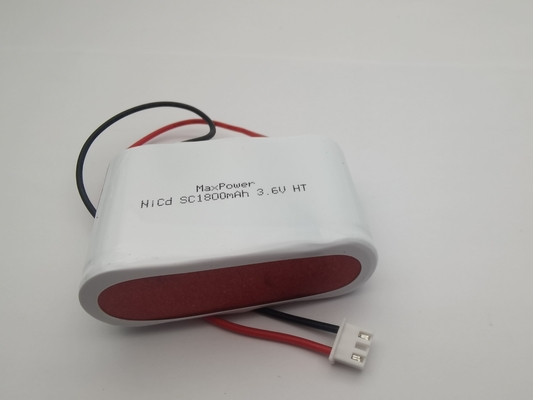 Maxpower NiCd 3.6V SC1800mAh baterai isi ulang lampu darurat baterai NICD