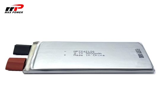 Pak Baterai Polimer Li Ion Tingkat Tinggi untuk drone 7242126 3200mah 3.7V