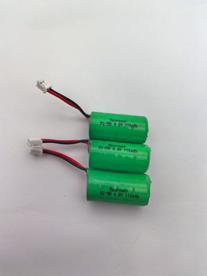 Pak Baterai Tombol Ni-MH 4.8V 110mAh yang Dapat Diisi Ulang Baterai Tombol NiMH 4.8V 110mAh