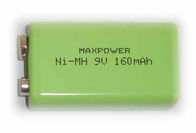 300mAh 9V Prismatic NiMh Battery Packs untuk Multimeter CE UL Rohs