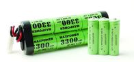 SC 3300mAh 7.2V Nimh Battery Packs 10C untuk R / C Hobi UL CE