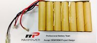 Paket Baterai NiCd Disesuaikan Sub C 2000 OEM Untuk Power Tools CE