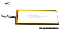 Perangkat Medis Li Polymer Battery 6000mah 3.7V 7249135P Dengan Persetujuan KC CB UL