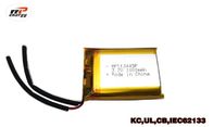 Baterai Lithium Polymer Kepadatan Energi Ultra Tinggi 113445P 1800 mAh 3.7 V Baterai Mobile Flagger KC CB IEC62133