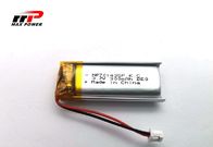 MSDS 3.7V 701435 300mAh Baterai Isi Ulang Lithium Polymer