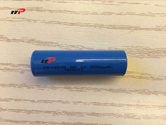 CR14505 Li-mno2 Baterai 2000mAh 3.0V Baterai Lithium Utama UL CE