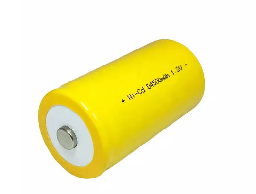 Baterai Isi Ulang NiCd 4500mah 1.2V Flat Top Untuk Penerangan Darurat
