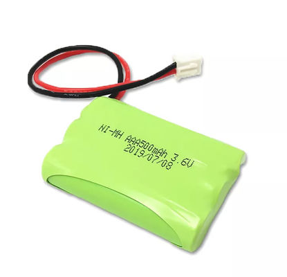 3.6V AAA 500mAh Nimh Battery Pack isi ulang T Box Vehicle Mounted