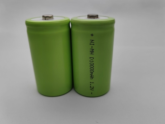 D SIZE baterai nikel logam hidrida isi ulang 10000 MAH, IEC62133,UL,KC CE
