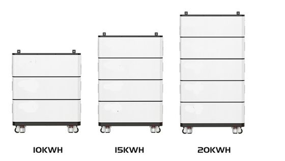 HV Baterai Energi Surya 200V 300V 400V 50Ah Baterai Lithium Tegangan Tinggi Paket Dengan Bms Controller