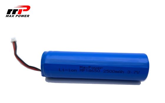 2500mAh 18650 3.7V Lithium Ion Baterai isi ulang Penggunaan GPS