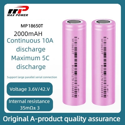 Baterai Li-ion 18650T 3.7V 2000mAh -40°C hingga 85°C
