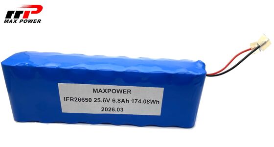 8S2P 26650 LiFePO₄ Battery Pack 25.6V 6.8Ah Solusi Energi Daya Tinggi untuk robot industri
