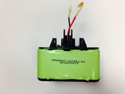 Tegangan Tinggi 12V SC 3300mAh Nimh Battery Packs Dengan Perumahan Plastik