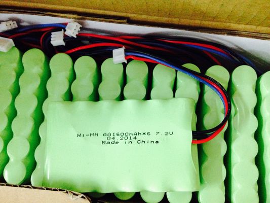 1600mAh 7.2V AA NIMH Baterai Isi Ulang, Kamera Baterai Lithium OEM