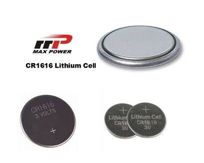 Non-toxic CR1616 3.0V Baterai Lithium Utama LiMnO2 50mAh Untuk Kartu Musik