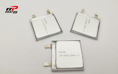 Paket Baterai Lithium Polymer 3.7V 300mAh IEC CB BIS KC MSDS UN38.3