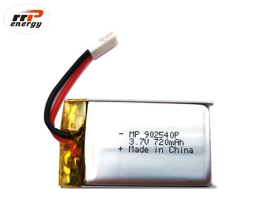 20C Tingkat Debit Tinggi Baterai UAV Drone Lithium Polymer 902540P 720 mAh CB IEC62133 KC