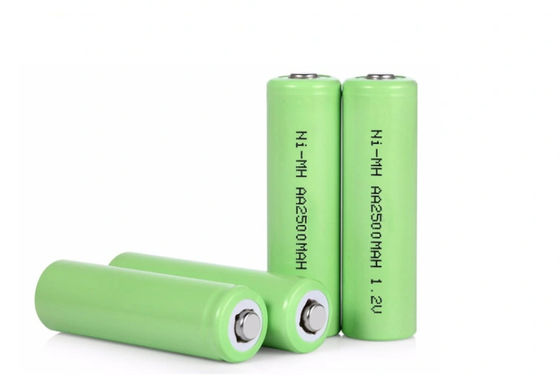 AA2500 2500mAh 1.2V Self Discharge Nimh Battery dapat diisi ulang